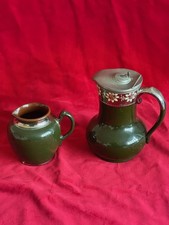 TORQUAY WARE WATER JUG AND MILK JUG