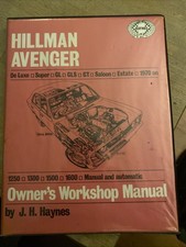 Haynes Manual 037 Hillman