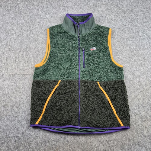 Nike gilet mens large - large, green