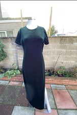 ZARA VELVET MIDI DRESS SIZE Xs