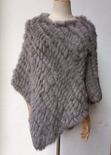 Women Real Rabbit Fur Pullover