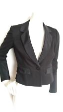 ROKSANDA ILINCIC jacket blazer size 10 -BRAND NEW- Black With pockets