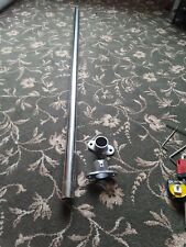 Chrome-Plated Steel Tube – 40mm  Diameters 1.35m Length With End Brackets