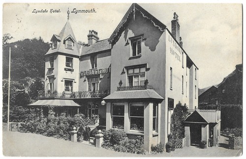 Lyndale hotel lynmouth 1909 - lyndale,