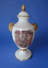 Rare Find The New English Bone China Urn Vase Surrealist Art By Kristen Ferrell 