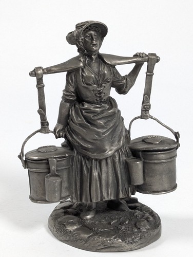 Vintage pewter figurine the - vintage,