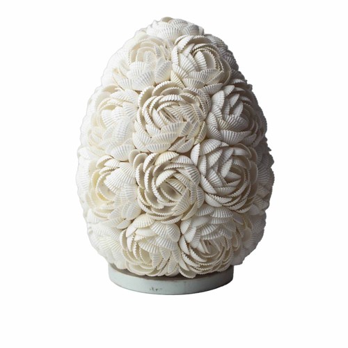 Boho sea shell lamp - boho,