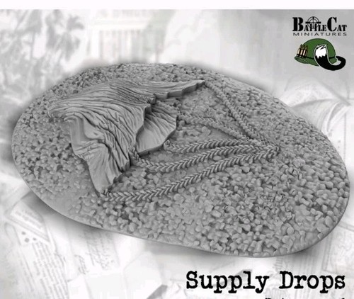 Wwii supply drop - 3d, printed
