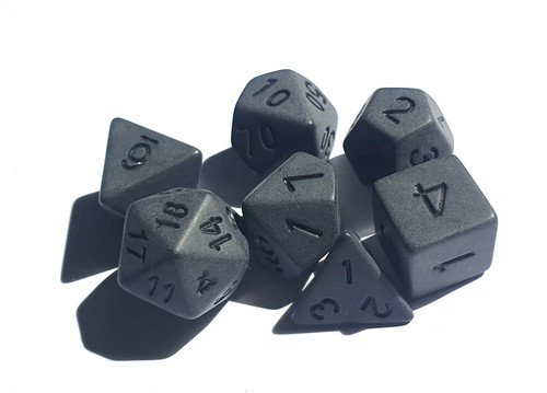 Dnd dice set polyhedral resin - dice,