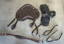 Vintage English Saddle Black