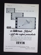 Original 1954 Advert Irvin