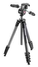 Manfrotto MKCOMPACTADV-BK Compact Advanced Tripod With Head And Bag - Black