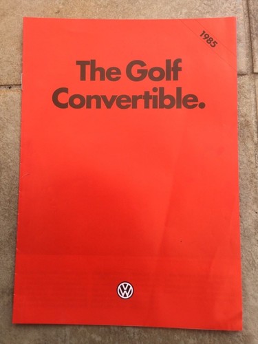 Volkswagen golf convertible - vw,