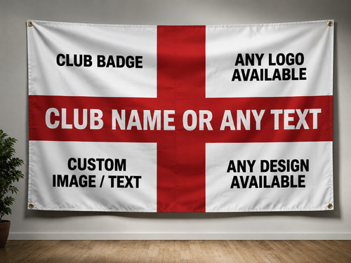 Custom england football flag - football,