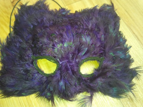 Purple minx feathered - 1, x