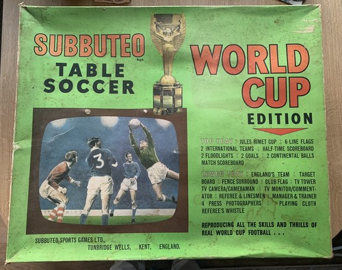 Subbuteo world cup 1970 - cup, 1970’s