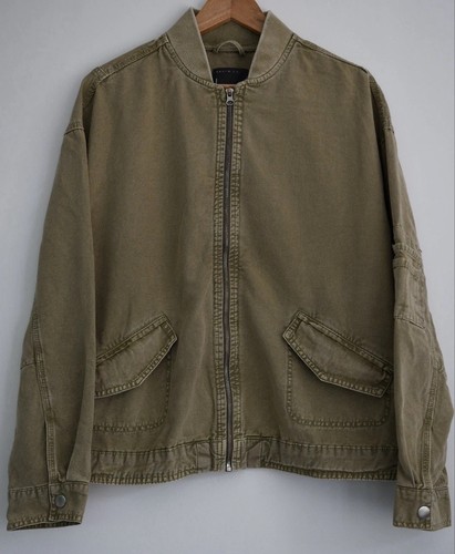 Khaki green cotton - khaki,