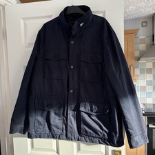 Mens H&M Navy Zipped & Studded