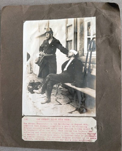 Original ww1 mounted press - ww1,