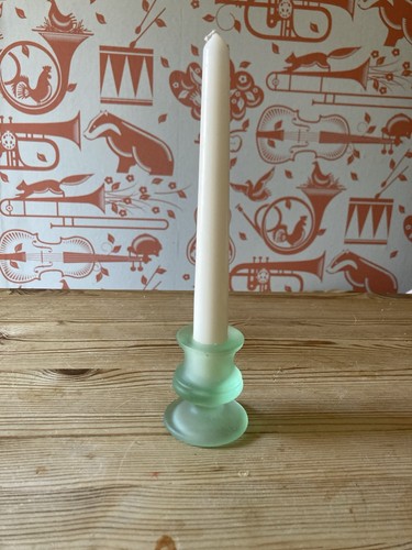 Vintage green glass - vintage, frosted
