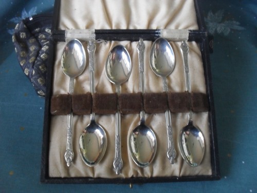 Vintage epns silver plated - x6,