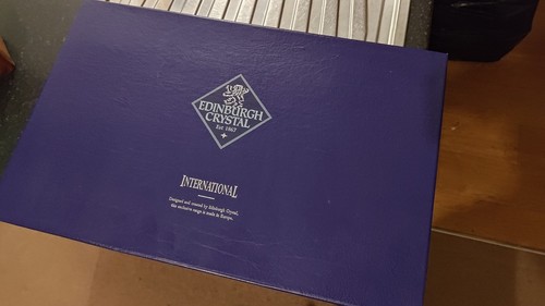 Edinburgh crystal wine glasses - crystal,