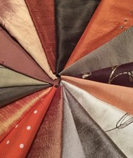 100% SILK + ASSORTED FABRIC