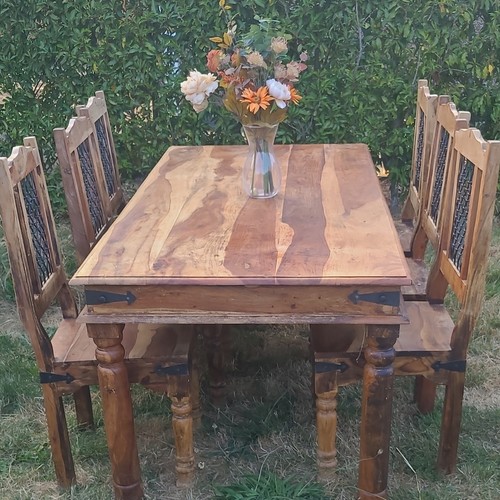 Rectangular wooden dining - rectangular,