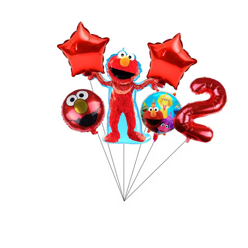 6pcs sesame street age - sesame,