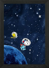 Snoopy and woodstock space - snoopy,