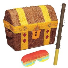 TREASURE CHEST PINATA WITH