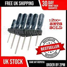 6 TORQUE DRIVE TORX TX SCREWDRIVER SET STAR T10 T15 T20 T25 T27 T30 HAND TOOL