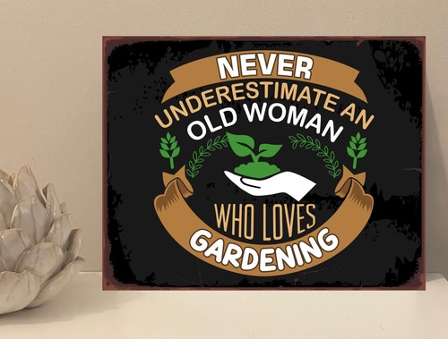 Garden old woman quote - garden,