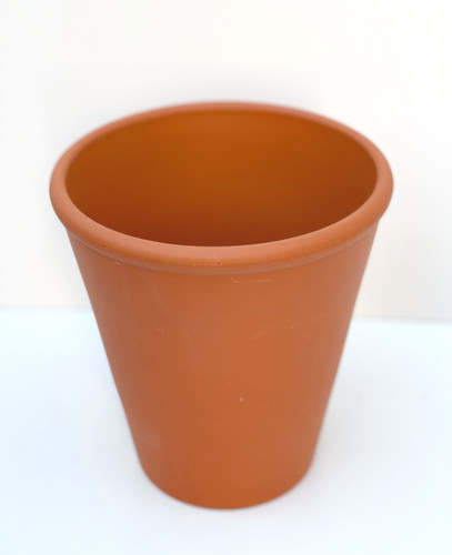Classic terracotta long tom - terracotta,