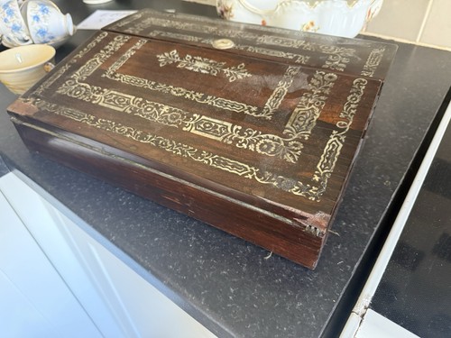 Antique writing box - antique,