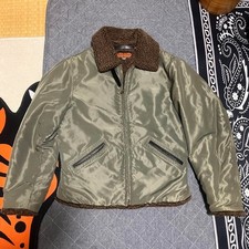 UNITED CARR N-1 Deck Jacket Sage Green Men's M Military Style.