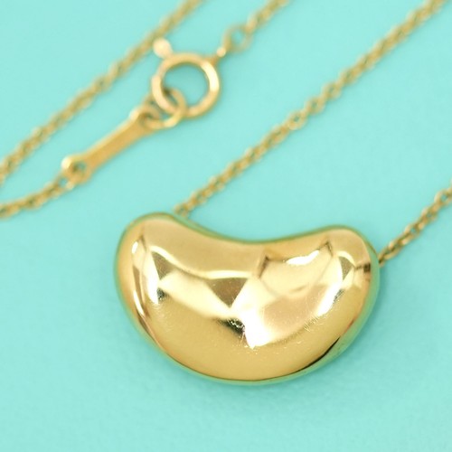 Tiffany bean necklace - &,