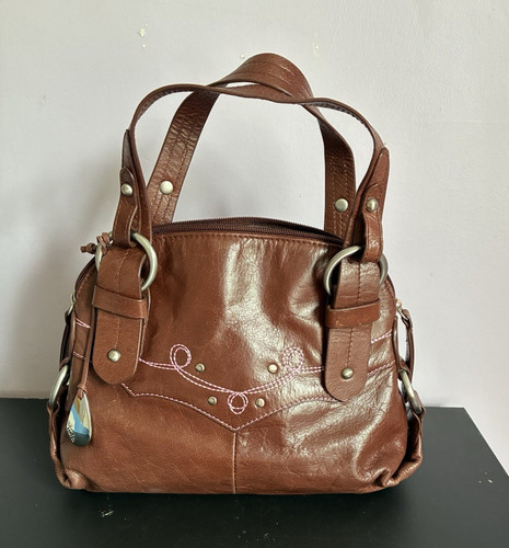 Tula brown leather - leather, shoulder