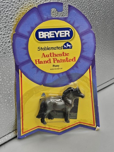 Breyer stablemates pony - stablemates, blue