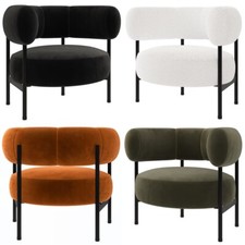 Retro Tub Chair Metal Frame