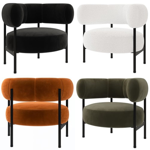 Retro tub chair - retro,