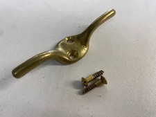 Solid Brass Cleat Hook 3" 75mm