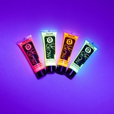 UV Glow Neon Face Paint Body