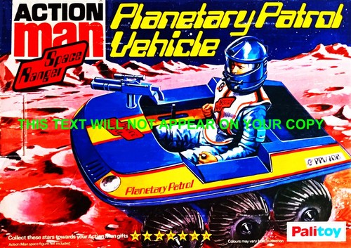 Vintage action man - man, planetary