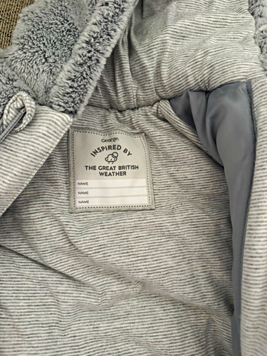 George grey hooded fleece - george,