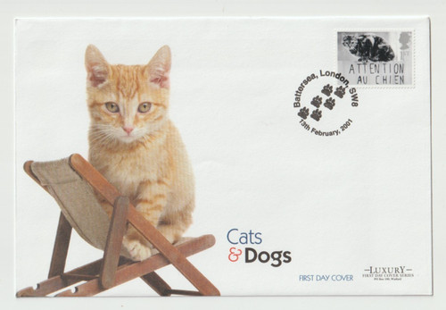 2001 fdc cats - fdc,