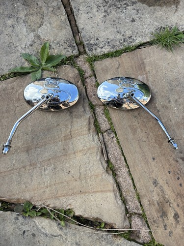 Vintage chopper mirrors harley - vintage,
