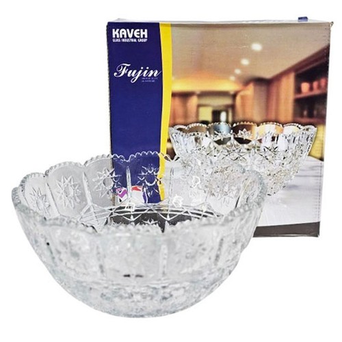 Fujin glass bowl large heavy - bowl,