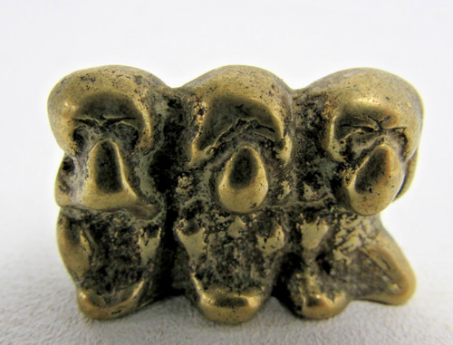 Small brass wise - 3,