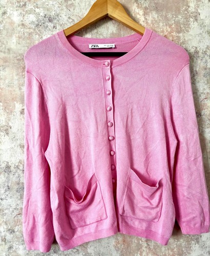 Zara pink knit - zara, uk